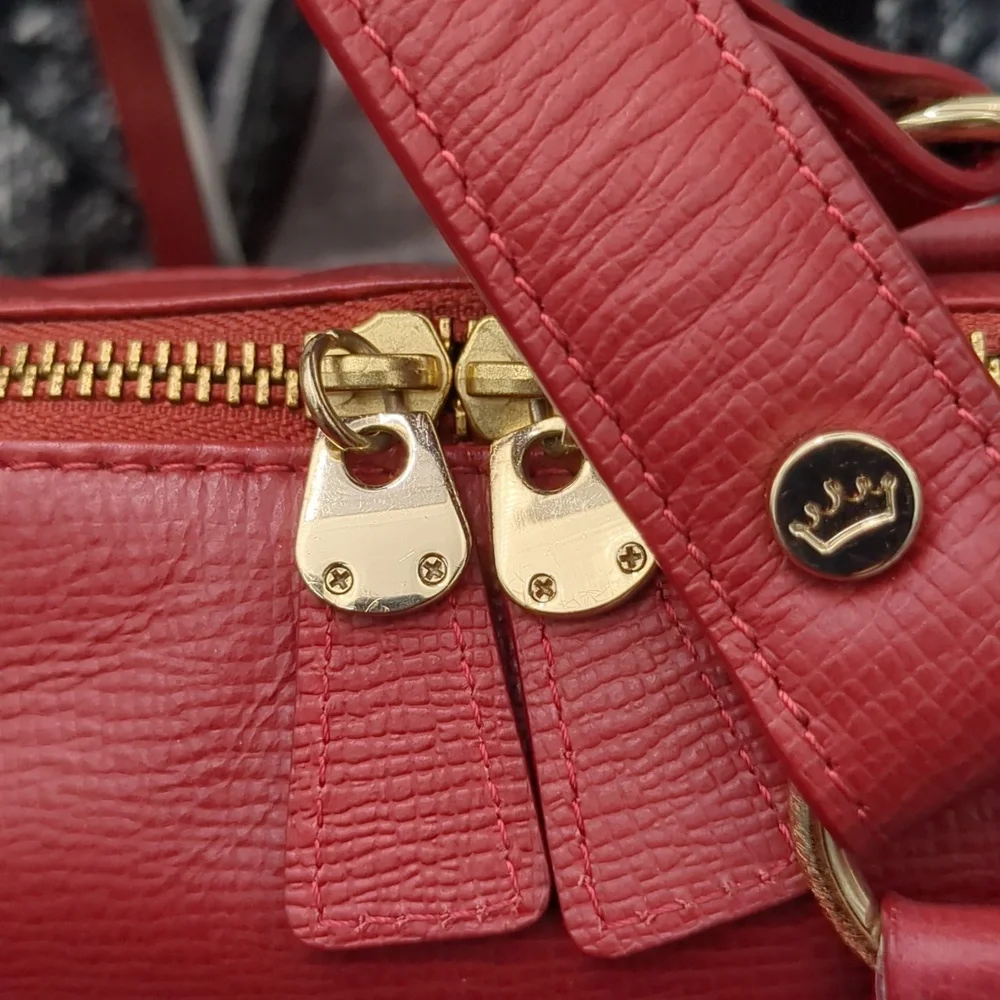 Elaine Turner leather satchel